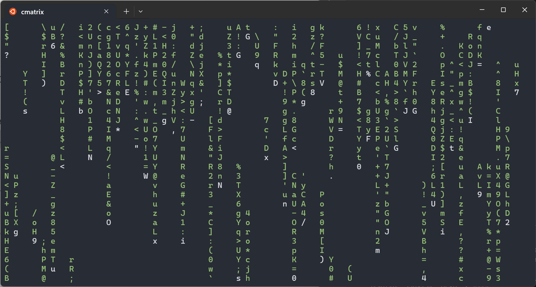 cmatrix
